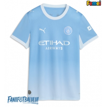 Manchester City Tricou Fotbal Replică 2026-27 Femei Acasa